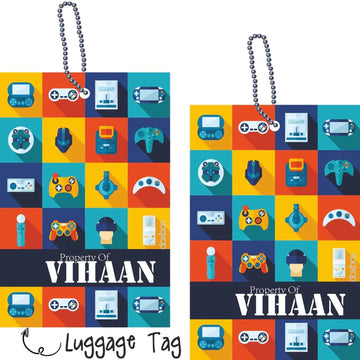 Luggage Tags - Gaming- Pack of 2 Tags - PREPAID ONLY