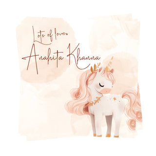 Gift Tags Square - Unicorn Dreams (PREPAID ONLY)