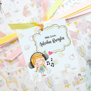 Gift Tag - Green Girl (48 pcs) (PREPAID ONLY)