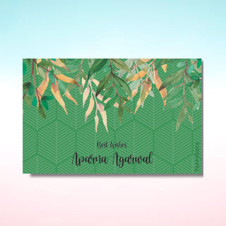 Gift Tag - Green Pattern (72 pcs) (PREPAID ONLY)