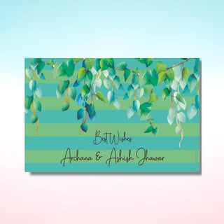 Gift Tag - Green Stripes (72 pcs) (PREPAID ONLY)