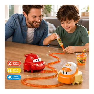 Slime Track Car – DIY Crystal Mud Rail Vehicle Toy for Kids