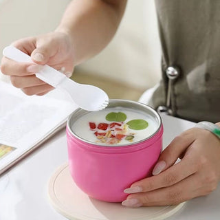 500ML Stainless Steel Food Jar – Leakproof & Portable