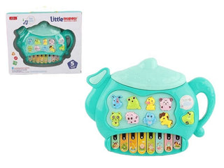 Mushroom/Teapot Design Musical Keyboard Toy for Kids