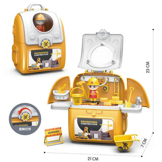 Kids Fire Rescue Play Set – Portable Role Play Storage Case (Pack Of 5/10)(Prepaid Only)