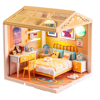Small Town in Big City Miniature Scene Building Kit | DIY Mini World Set for Kids 8+