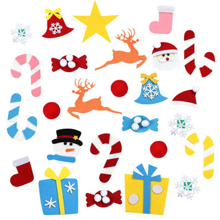 Cots and Cuddles DIY Felt Christmas Tree Decoration Kit for Kids