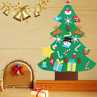 Cots and Cuddles DIY Felt Christmas Tree Decoration Kit for Kids
