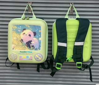 Cute Design Square Shaped Hardshell Backpack for Kids