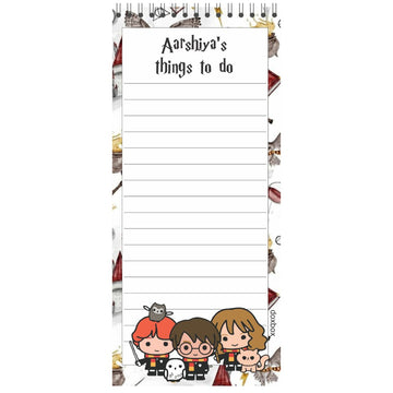 List pads - Harry Potter (PREPAID ONLY)