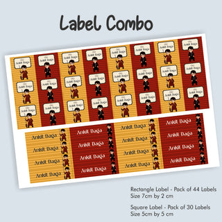Labels Combo - Harry Potter (PREPAID ORDER) (Dispatch in 5-6 Days)