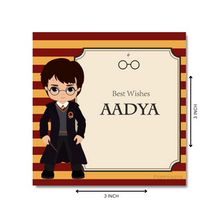 Gift Tag - Harry Potter (48 pcs) (PREPAID ONLY)