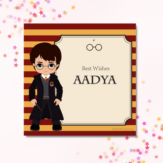 Gift Tag - Harry Potter (48 pcs) (PREPAID ONLY)