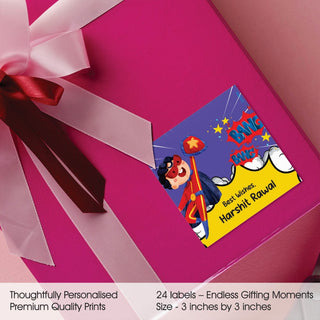 Gift Labels personalized - Hero Academy (PREPAID ORDER)