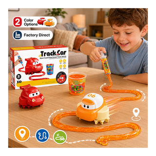 Slime Track Car – DIY Crystal Mud Rail Vehicle Toy for Kids