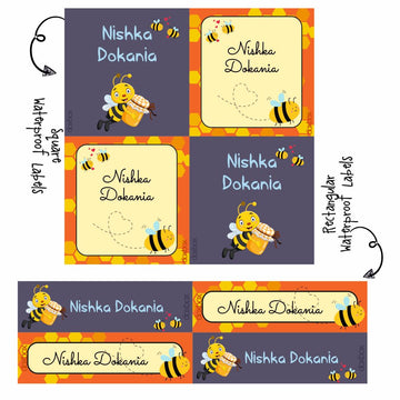 Labels Combo - Honey Bee (PREPAID ORDER)