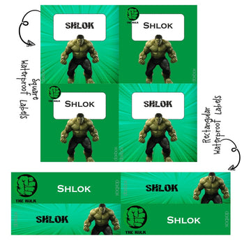 Labels Combo - Hulk (PREPAID ORDER)