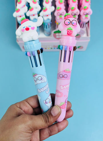 Whimsical Wonderland: 3D bunny multicolour pen- Express and Create in Vibrant Hues