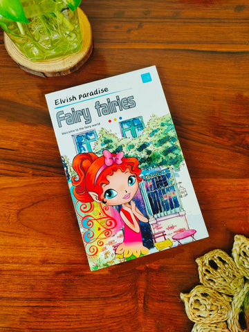 Doodle Delights: Compact Drawing Book with 6-Color Strip and Paintbrush (Fairy Faries)