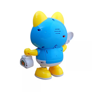 Cute Light & Sound Dancing Dog in Jumpsuit for kids Age 3+ (Random Color)