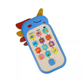 Unicorn Design Battery Operated Interactive Musical Phone for Kids (Random Color)
