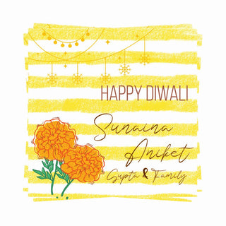 Diwali Gift tags - Joyful Lights (PREPEAID ONLY) Dispatch in 5-6 Days