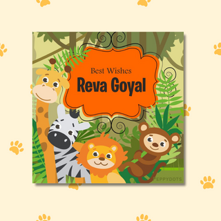 Gift Tag - Jungle Animal (48 pcs) (PREPAID ONLY) (Dispatch in 5-6 Days)