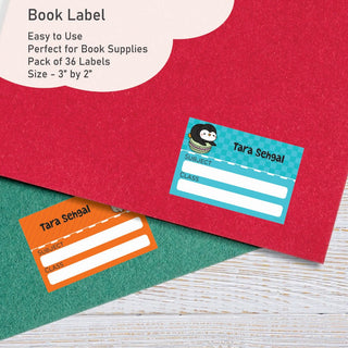 Personalised Book Labels - Kawai Cuties (PREPAID ORDER)