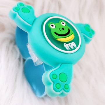 Dinosaur Design Silicone Slap Band with Spinner for Kids