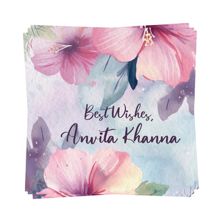 Gift Tags Square - Lavender Bloom (PREPAID ONLY)