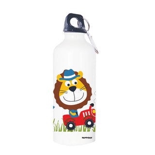 Personalised Water bottle - Lion On The Tractor (PREPAID ONLY)
