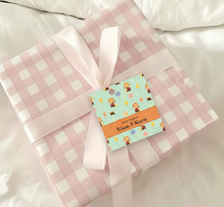 Gift Tag - Lion Playing Guitar (48 pcs) (PREPAID ONLY) (Dispatch in 5-6 Days)