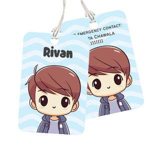 Bag Tag - Little Champ - Pack of 2 Tags - PREPAID ONLY (Dispatch in 5-6 Days)