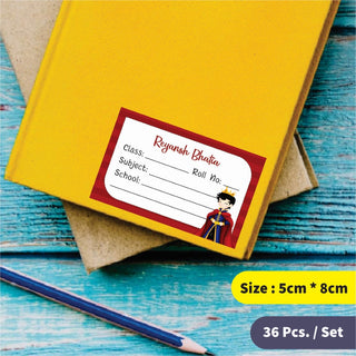 Personalized School Book Labels - Little Prince (PREPAID ORDER)