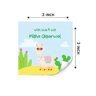 Gift Labels - Llama (24pcs) (PREPAID ONLY) (Dispatch in 5-6 Days)