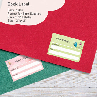 Personalised Book Labels - Magic Wings (PREPAID ORDER)