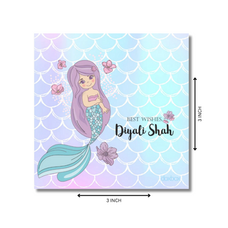 Gift Tag - Mermaid (48 pcs) (PREPAID ONLY) (Dispatch in 5-6 Days)