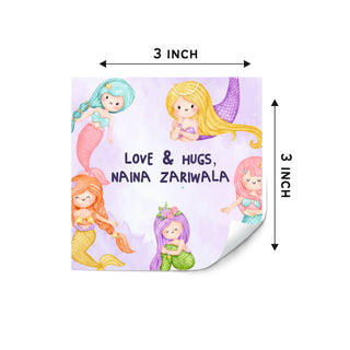 Gift Labels - Mermaid Friends (24pcs) (PREPAID ONLY) (Dispatch in 5-6 Days)