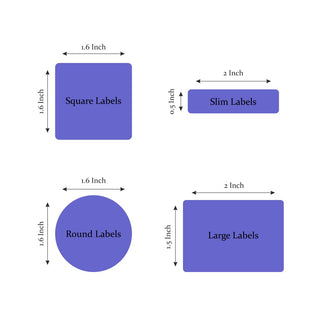 Mixed Labels - Stripes PREPAID ORDER