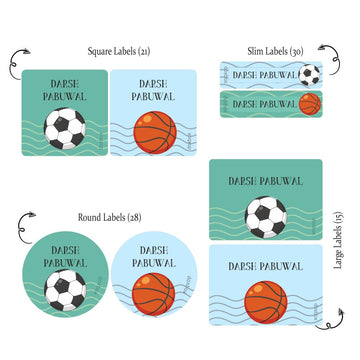 Mixed Labels - Sports PREPAID ORDER