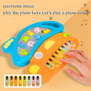 Mushroom/Teapot Design Musical Keyboard Toy for Kids