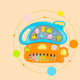 Mushroom/Teapot Design Musical Keyboard Toy for Kids