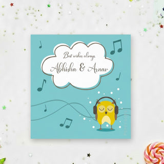 Gift Labels - Musical Owl (24pcs) (PREPAID ONLY) (Dispatch in 5-6 Days)
