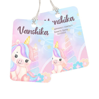 Bag Tag - Mystic Unicorn - Pack of 2 Tags - PREPAID ONLY (Dispatch in 5-6 Days)