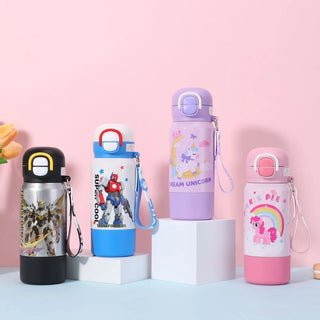 Kids Character Insulated Sipper Bottle 480ml
