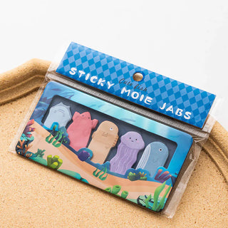 Kawaii Wild Happy Animal Sticky Notes (Pack Of 3)