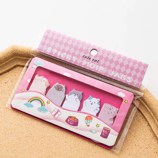 Kawaii Wild Happy Animal Sticky Notes (Pack Of 3)