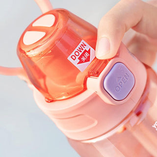 Trendy 600ML Kids Water Bottle for School & Gym