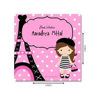Gift Tag - Paris Shopping (48 pcs) (PREPAID ONLY) (Dispatch in 5-6 Days)
