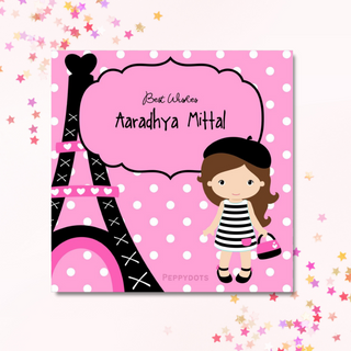 Gift Tag - Paris Shopping (48 pcs) (PREPAID ONLY) (Dispatch in 5-6 Days)
